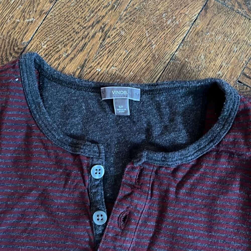 Vince boys polo L/S multi colored shirt